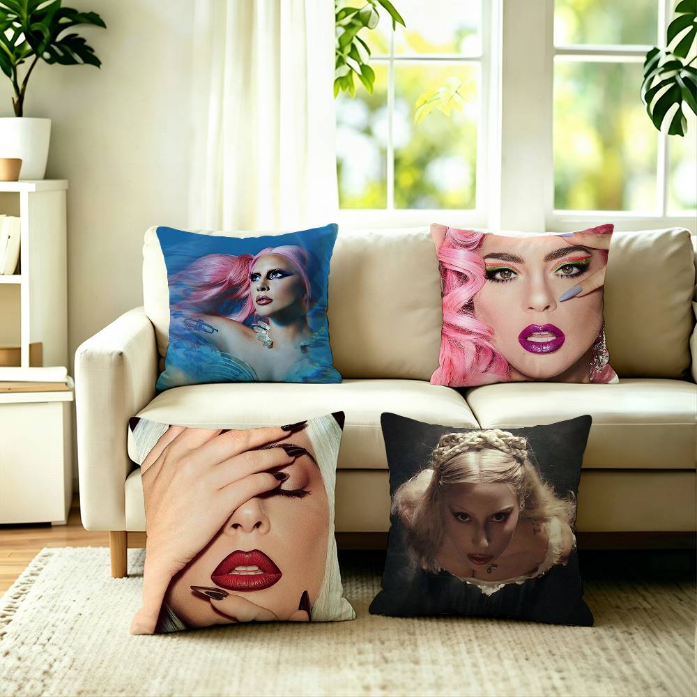 ホットシンガー L-Lady G-GagaS スクエア両面プ - Home Textiles Là Gì のレビューと価格