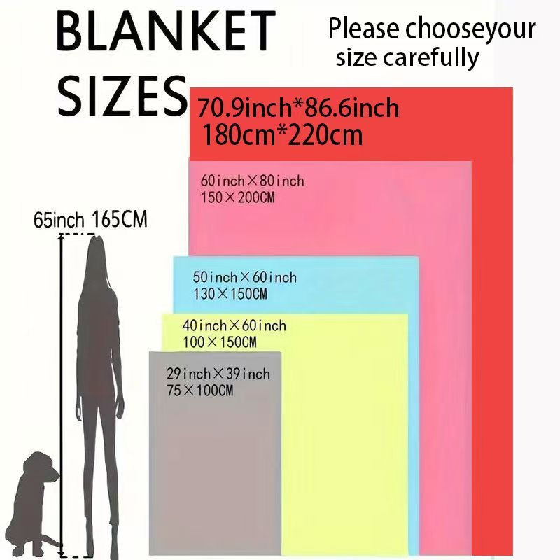 柔らかなフランネルブランケット。美しい日の出と雲の空の下、緑 - Sunrise Home Textiles & Apparel のレビューと価格
