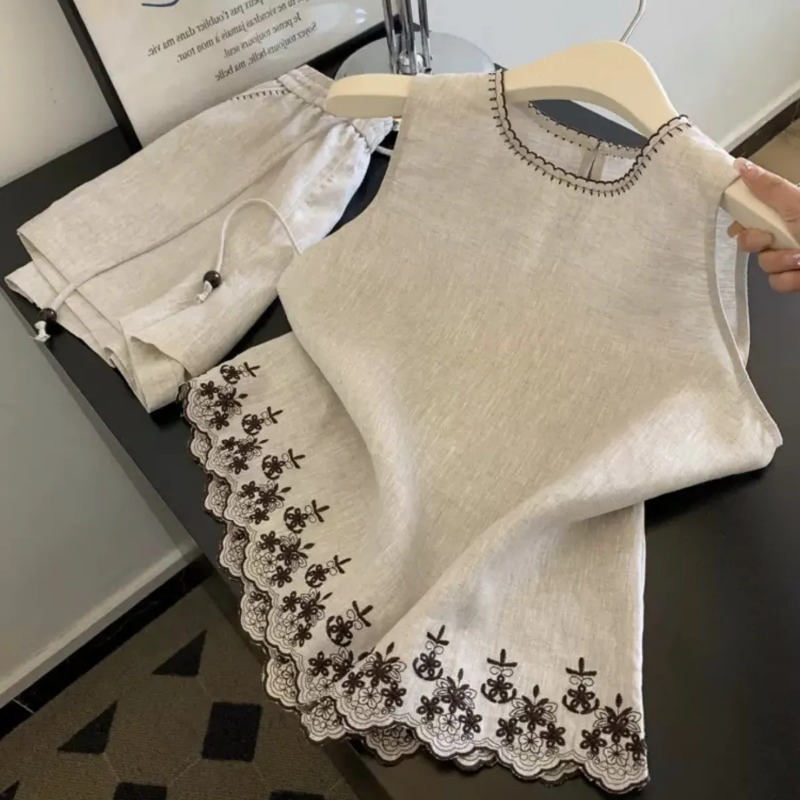 シンプルなオールドマネースタイルの綿麻ヘビーインダストリー刺 - Home Textiles Store のレビューと価格
