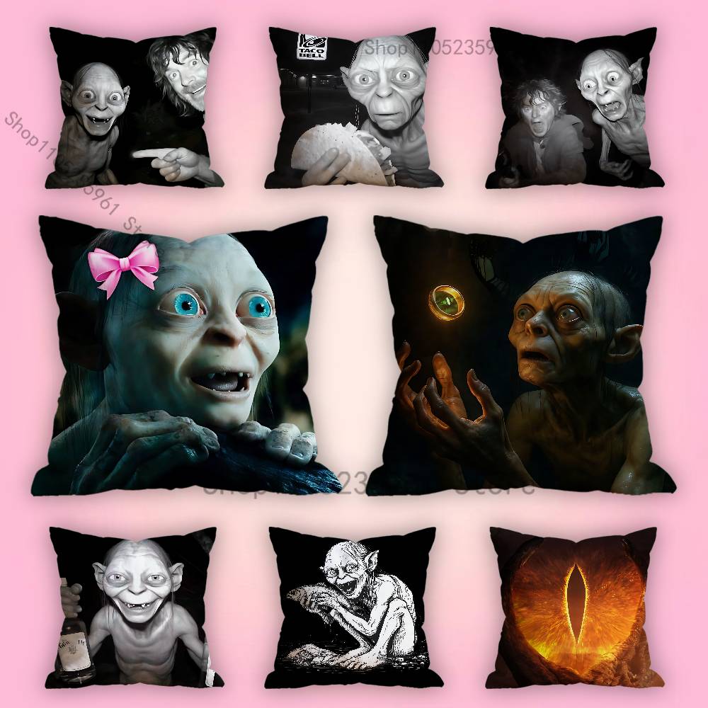 G-Gollum L-Lord R-Rings ミーム 枕カ - Home Textiles Là Gì のレビューと価格