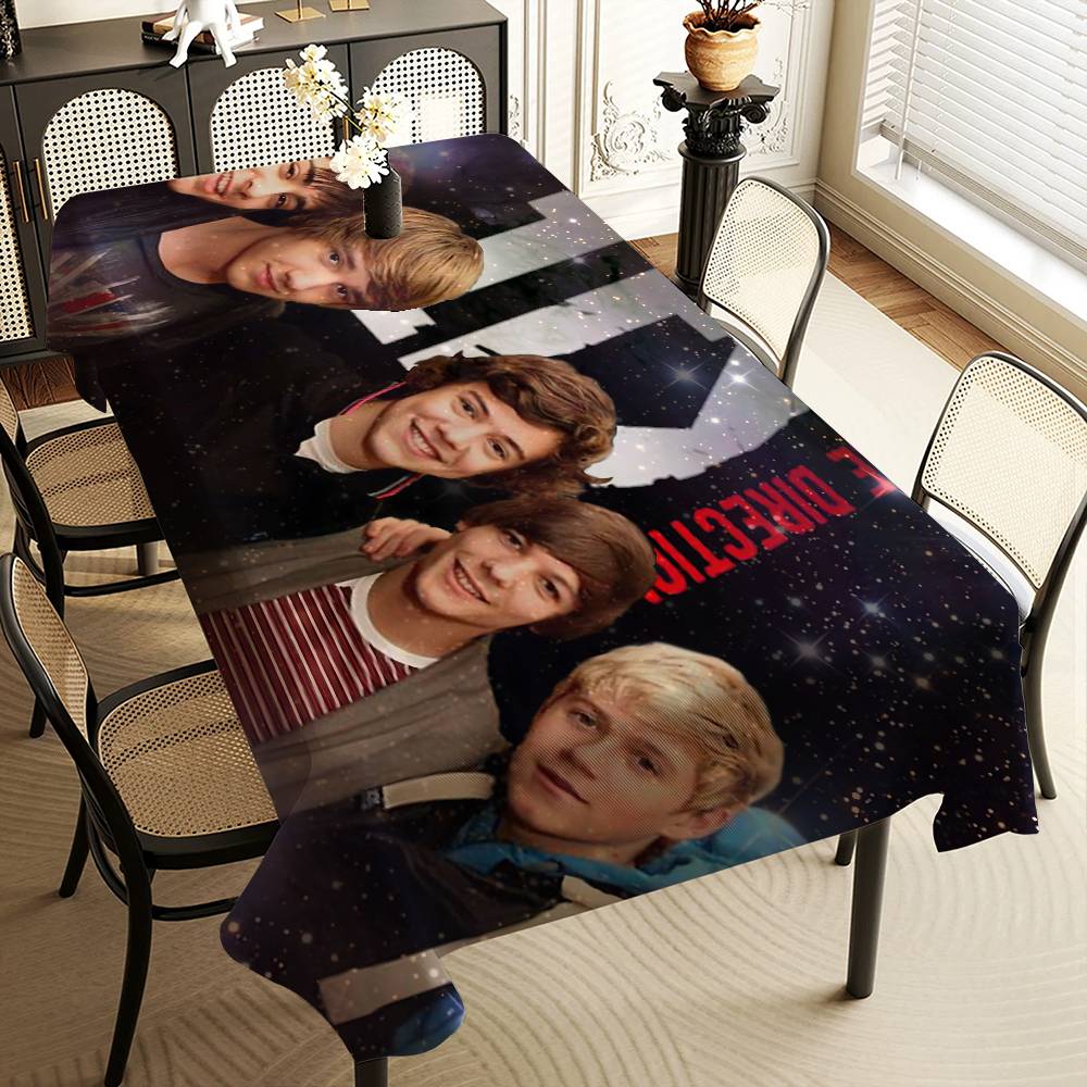 O-One D-Direction バンド柄テーブルクロス  - Home Textiles Direct のレビューと価格