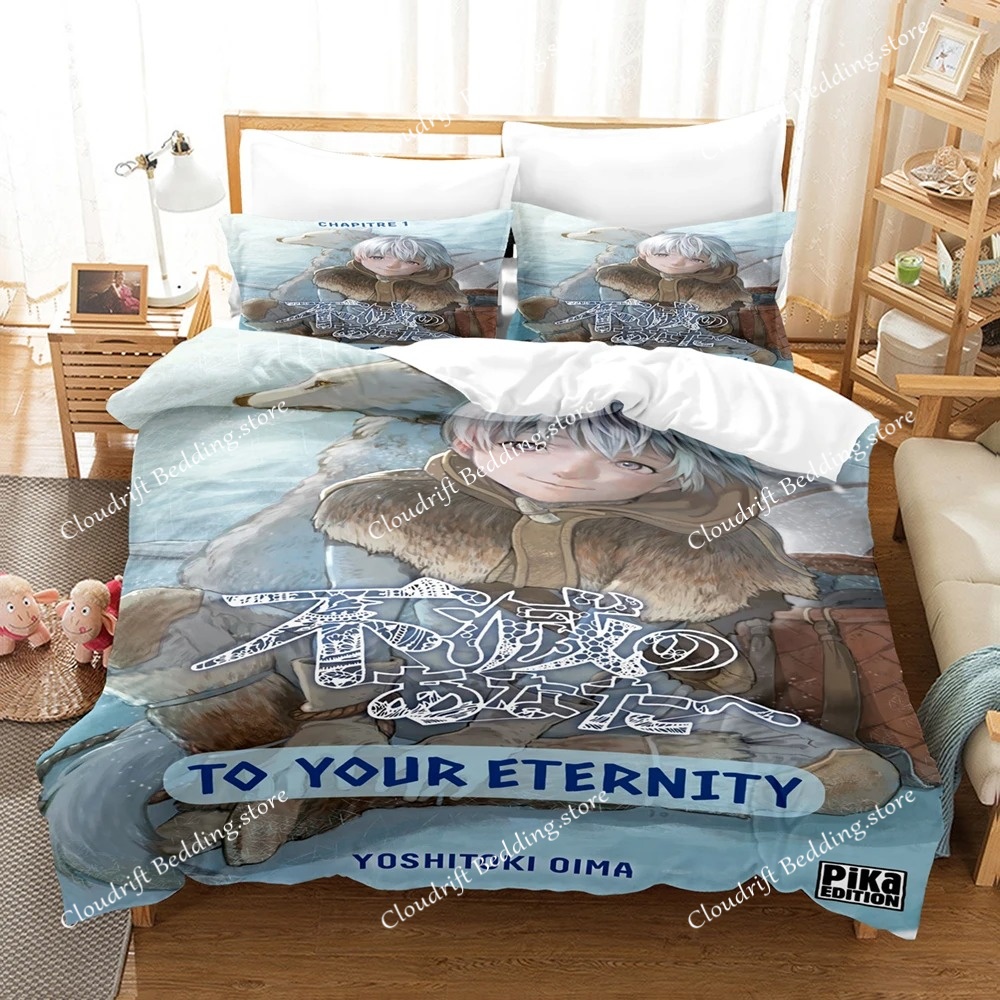 3D 漫画トゥ・ユア・エタニティ寝具セット布団カバーセット枕 - Your Home Textiles のレビューと価格
