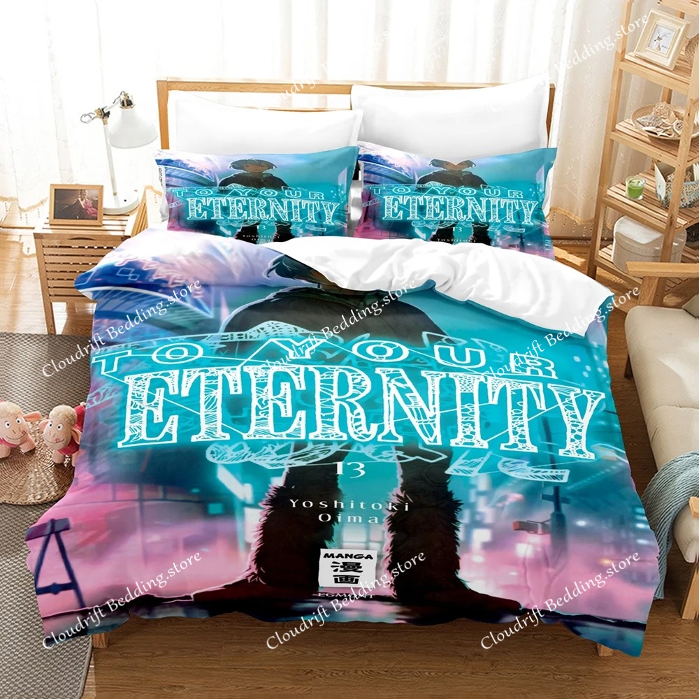 3D 漫画トゥ・ユア・エタニティ寝具セット布団カバーセット枕 - Your Home Textiles のレビューと価格