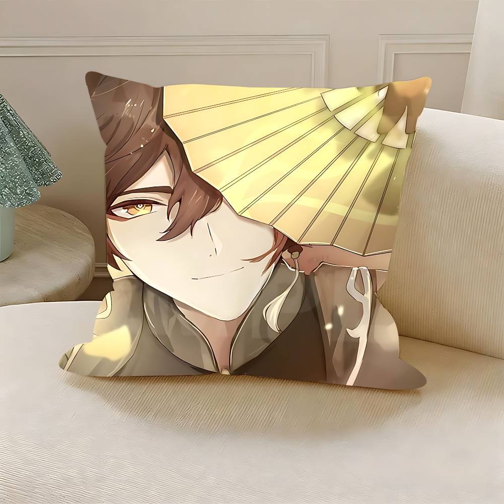 G-Genshin Impact zhong l-li 枕カ - Home Textiles Là Gì のレビューと価格
