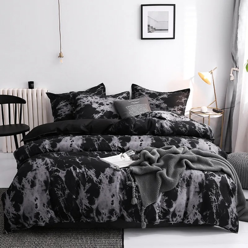 枕カバー付きデラックスベッドリネンセット,掛け布団カバー,フ - Home Textiles Store のレビューと価格